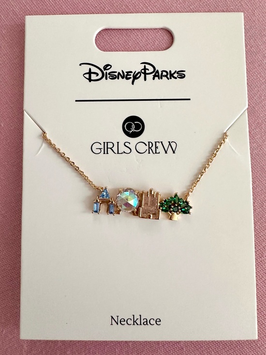 Girls Crew Jewelry - Girls Crew Walt Disney World Park Icons Necklace